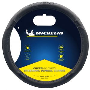 Michelin MC1000N Premium Suni Deri Direksiyon Kılıfı SİYAH